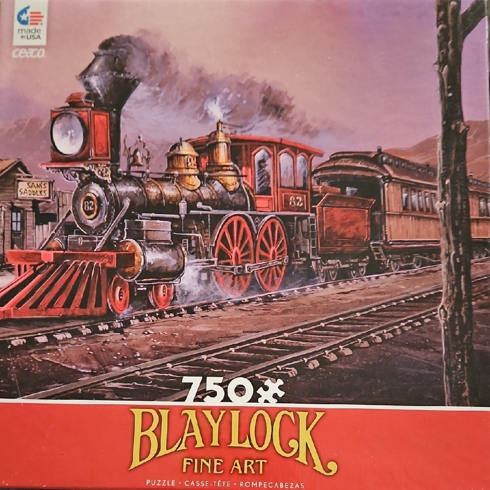 Blaylock Fine Art Steam Train Puzzle - 750 Pieces